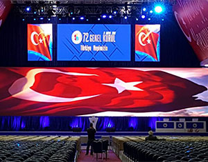 土耳其工商联合会P3全彩LED显示屏